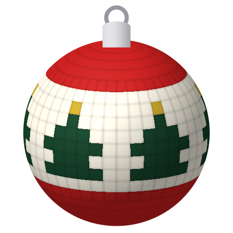 Christmas Tree Bauble chart